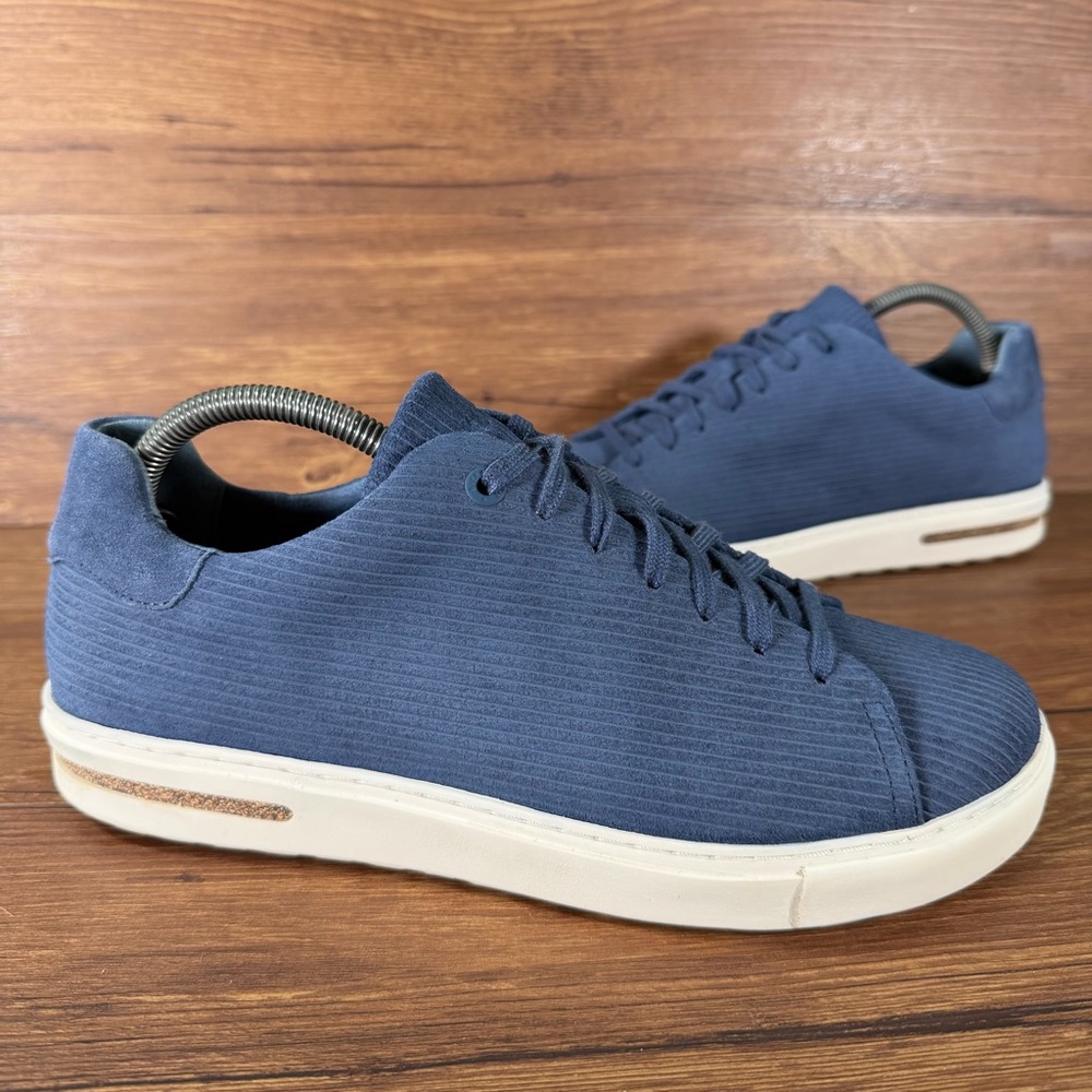BIRKENSTOCK BEND Blue Corduroy‎ Orthotic Sneakers Women’s Size 10 (41) Shoes